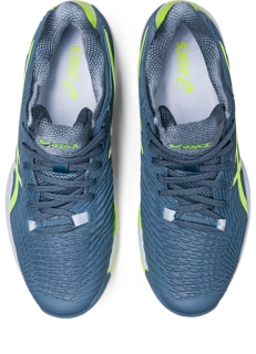 SOLUTION SPEED FF 2 CLAY Men Steel Blue Hazard Green Scarpe da tennis da uomo ASICS Outlet IT