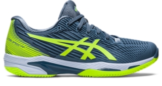 Men's SOLUTION SPEED 2 CLAY | Steel Green | Shoes | ASICS