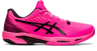 Men's SOLUTION SPEED FF 2 CLAY | Hot Pink/Black | Tennis Shoes | ASICS