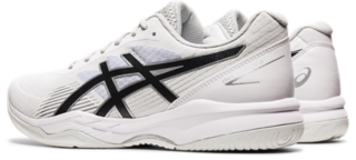 Men's 8 | White/Black | Tennis Shoes | ASICS