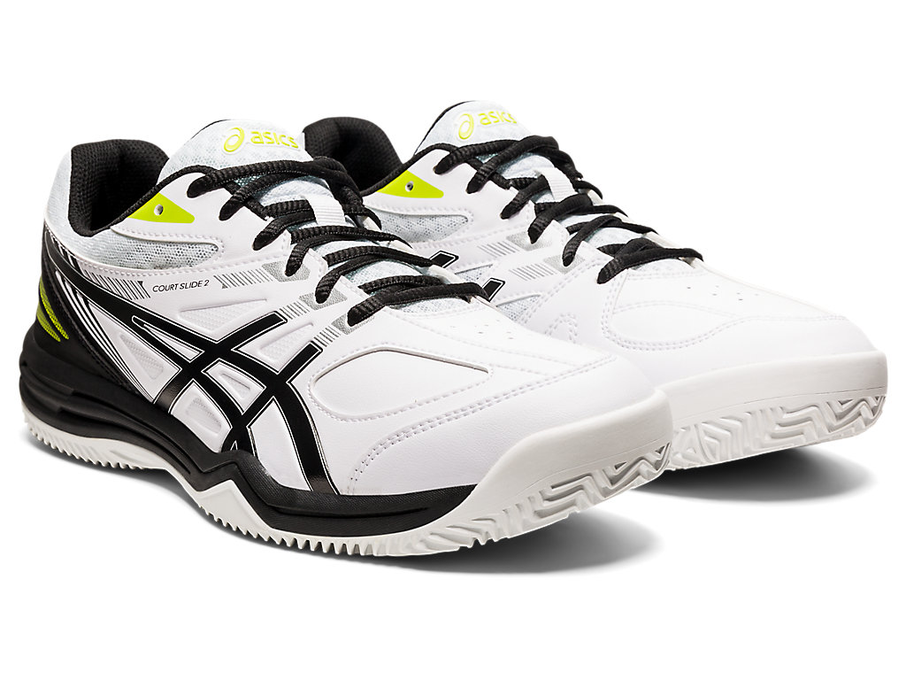 COURT SLIDE 2 CLAY OC | ホワイト ブラック | メンズ テニス シューズ【ASICS公式通販】 COURT SLIDE 2 CLAY OC | ホワイト ブラック | メンズ テニス シューズ【ASICS公式通販】