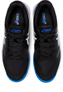 Men's GEL-CHALLENGER 13 Clay Black/Electric Blue | Tennis Shoes | ASICS