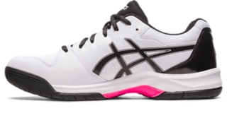 Men's GEL-DEDICATE 7 | White/Hot Pink | Tennis Shoes | ASICS