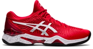 Men's COURT FF NOVAK CLAY Classic Red/White | Tennis | ASICS