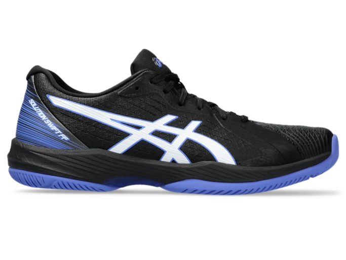 Men's SOLUTION SWIFT FF | Black/Sapphire | Tennis Shoes | ASICS