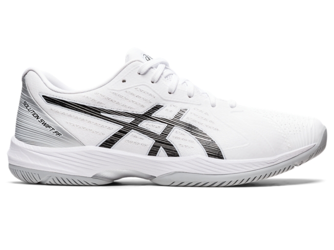 Men's SOLUTION SWIFT FF | White/Black | Tennis Shoes | ASICS