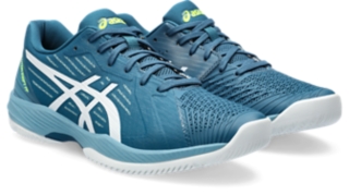 Men's SOLUTION SWIFT FF | Restful Teal/White | Tennis Shoes | ASICS