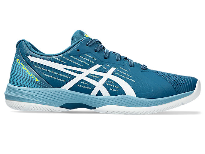 Image 1 of 7 of Hombre Restful Teal/White SOLUTION SWIFT™ FF Zapatos de tenis para hombres