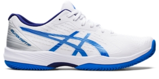 chrysant schrijven fusie Men's SOLUTION SWIFT FF CLAY | White/Electric Blue | Tennis Shoes | ASICS
