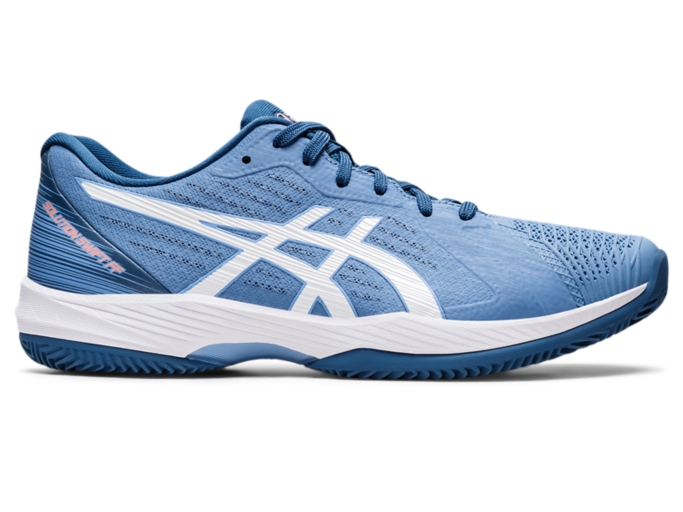 Men's SOLUTION SWIFT FF CLAY | Blue Harmony/White | Tennis | ASICS ...