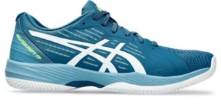 Men's SOLUTION SWIFT FF CLAY | Restful Teal/White | Tennis Shoes | ASICS