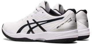 Men's SOLUTION SWIFT FF PADEL | White/Black | Padel | ASICS UK