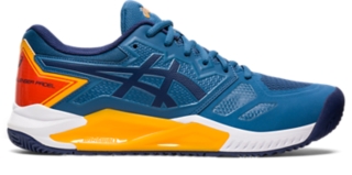 GEL CHALLENGER 13 PADEL Men Azure Deep Ocean Men s Indoor Sport Shoes ASICS Outlet BE