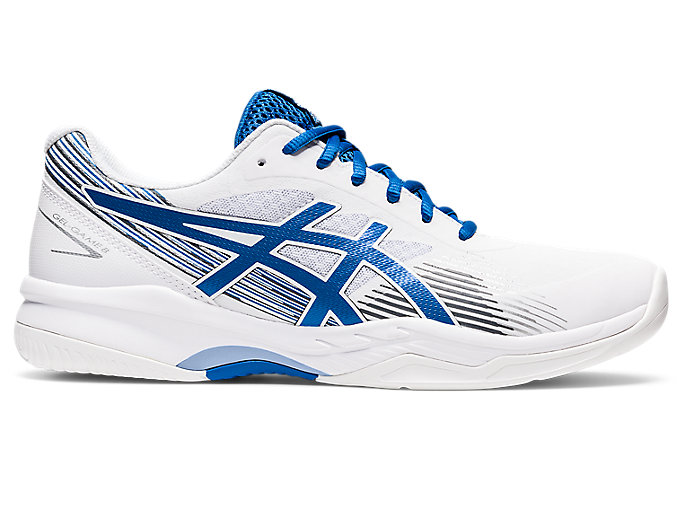 Image 1 of 7 of Homme White/Lake Drive GEL-GAME 8 Chaussures de tennis homme