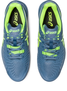 Asics Gel Resolution 9 Men's Tennis Shoes - Steel Blue