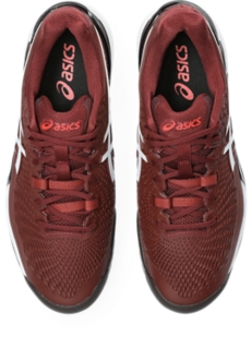 Men's GEL-RESOLUTION 9 | Antique Red/White | Tennis Shoes | ASICS