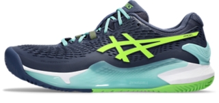 GEL-RESOLUTION 9 PADEL, Thunder Blue/Electric Lime 1