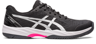 ASICS Gel Game 9 Tennis Shoes Men s 10 Black Hot Pink