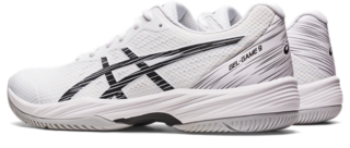 Men's GEL-GAME | White/Black Tennis Shoes | ASICS