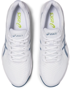 ASICS Gel Game 9 Men's Shoe - White & Steel Blue