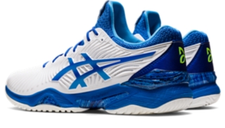 Men's COURT FF NOVAK, Asics Blue/White, Tennis Shoes