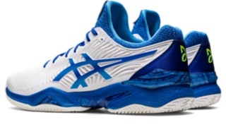 plaats Maak het zwaar bibliotheek Men's COURT FF NOVAK CLAY | White/Tuna Blue | Tennis Shoes | ASICS