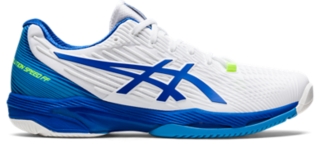 cuerno Inyección comunidad Men's SOLUTION SPEED FF 2 | White/Tuna Blue | Tenis | ASICS Outlet