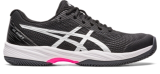 Men s GEL GAME 9 CLAY OC Black Hot Pink Tennis ASICS Outlet IE