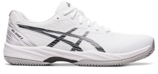 Men\'s GEL-GAME 9 White/Black Tennis ASICS | | Shoes CLAY/OC 