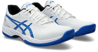 Men's GEL-GAME 9 CLAY/OC | White/Tuna Blue | Tennis Shoes | ASICS