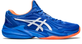 Men's COURT FF 3 NOVAK CLAY | Tuna Blue/White | Tennis Shoes | ASICS