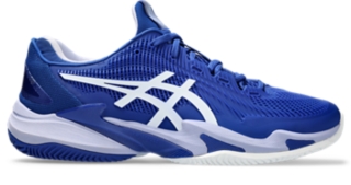 Men's COURT FF 3 NOVAK CLAY | Asics Blue/Fresh Air | Tennis Shoes 