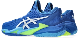 Men's COURT FF NOVAK, Asics Blue/White, Tennis Shoes