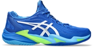 Men's COURT FF 3 NOVAK | Tuna Blue/White | Tennis Shoes | ASICS