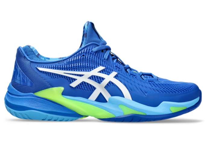 Men's COURT FF 3 NOVAK | Tuna Blue/White | Tennis Shoes | ASICS