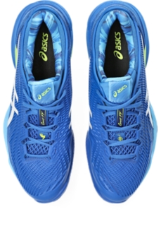 Men's COURT FF 3 NOVAK CLAY | Tuna Blue/White | Tennis Shoes | ASICS