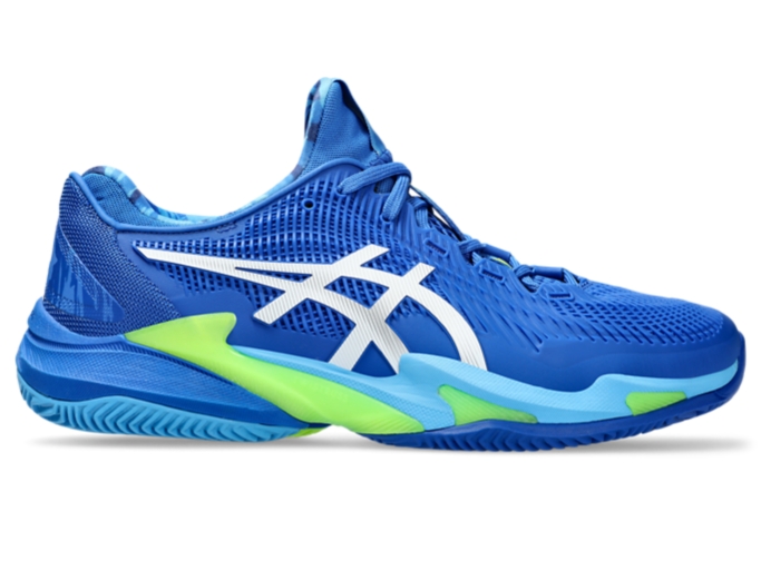 Men's COURT FF 3 NOVAK CLAY | Tuna Blue/White | Tennis | ASICS UK