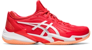 Men's COURT FF 3 NOVAK CLAY | Fiery Red/White | Tennis | ASICS Outlet ES