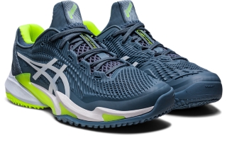 Men's COURT FF 3 OC | Steel Blue/White | Tennis Shoes | ASICS