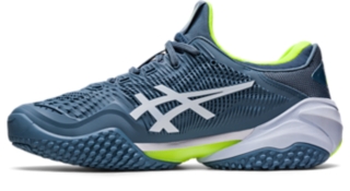 Men's COURT FF 3 OC | Steel Blue/White | Tennis Shoes | ASICS