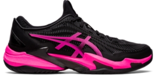 Men's COURT FF 3, Black/Hot Pink, Tennis Shoes