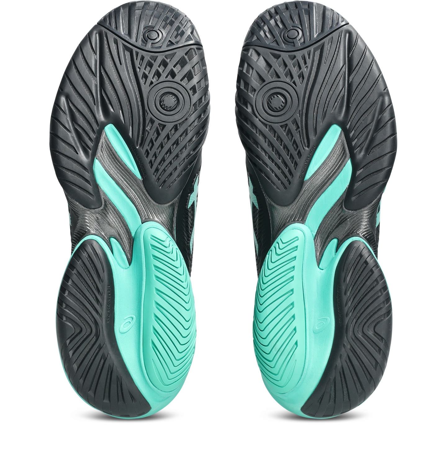 Мужские кроссовки ASICS Court FF 3, цвет: Чёрный / Зелёный — фото 7