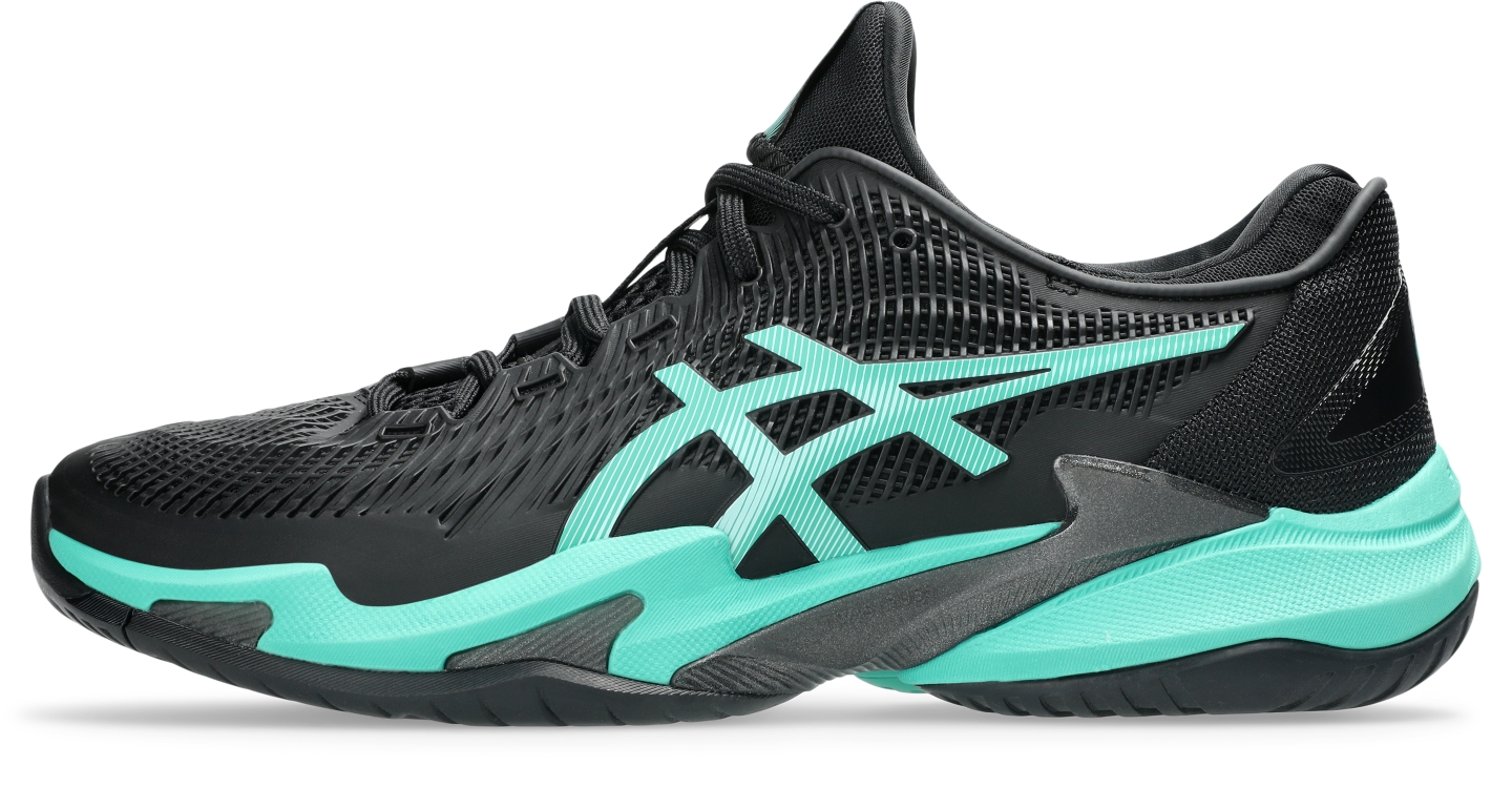 Мужские кроссовки ASICS Court FF 3, цвет: Чёрный / Зелёный — фото 8