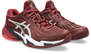 Men's COURT FF 3 | Antique Red/White | Tennis Shoes | ASICS