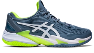 Men's COURT FF 3 CLAY | Steel Blue/White | Tennis Shoes | ASICS