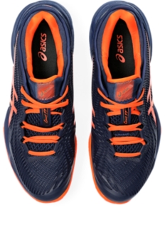 Men's COURT FF 3 CLAY | Blue Expanse/Koi | Tennis Shoes | ASICS