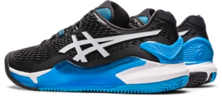 Asics Gel-Resolution 9 Clay Tennis Shoes Man, White/Black