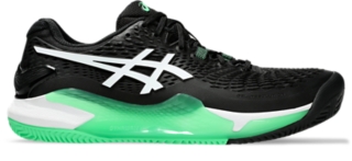 GEL RESOLUTION 9 CLAY Men Black New Leaf Men s Tennis Shoes ASICS United States