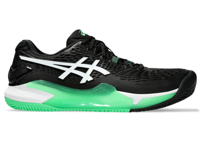 ASICS Gel Resolution 9 Clay Black New Leaf Mens Shoes