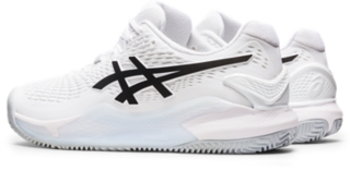 Men's GEL-RESOLUTION 9, White/Black, Tennis